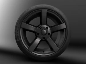 Car wheels 3D Model