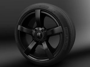 Car wheels 3D Model