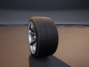 Car wheels 3D मॉडल