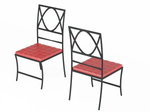 Simple Chair 3D Model