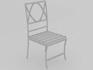 Simple Chair 3D Model