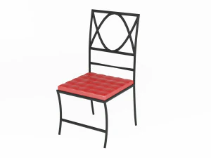 Simple Chair 3D Model