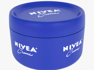Navia Cream Jar 3D Model
