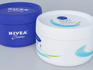 Navia Cream Jar 3D Model