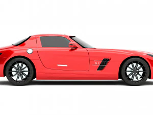 Mercedes-Benz SLS AMG 3D Model