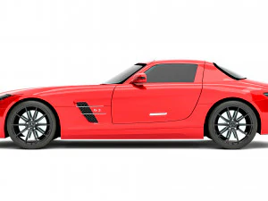 Mercedes-Benz SLS AMG 3D Model