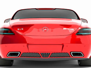 Mercedes-Benz SLS AMG 3D Model
