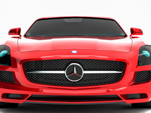 Mercedes-Benz SLS AMG 3D 모델