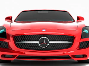 Mercedes-Benz SLS AMG 3D Model