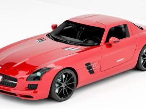 Mercedes-Benz SLS AMG 3D Model