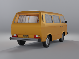 Volkswagen Transporter T3 Modèle 3D