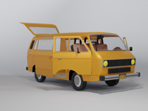Volkswagen Transporter T3 Modèle 3D