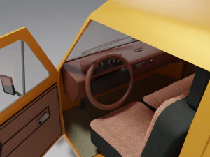 Volkswagen Transporter T3 3D Model