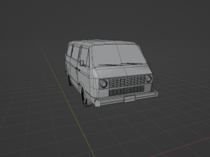 Volkswagen Transporter T3 Modèle 3D