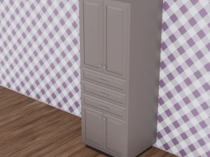 Pack de cuisine Low Poly Modèle 3D