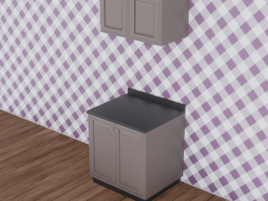 Low Poly Kitchen Pack 3D-Modell