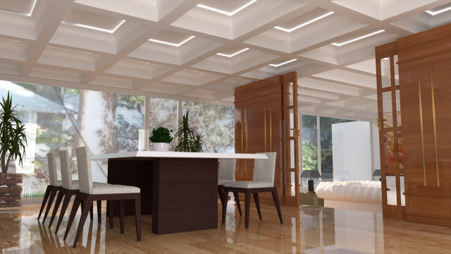 Modern house interior 3ds max ketchup Modello 3D .c4d .max .obj .3ds .fbx .stl .blend