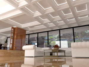 Modern house interior 3ds max ketchup Modello 3D
