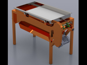 Sieving Machine 3D-Modell