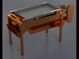 Sieving Machine 3D Model