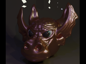 DRAGON HEAD 3D 模型
