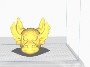 DRAGON HEAD 3D Model