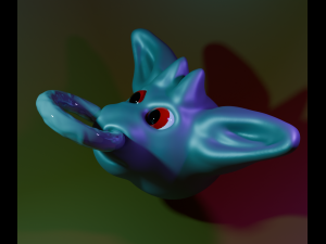 Bull keychain 3D Model