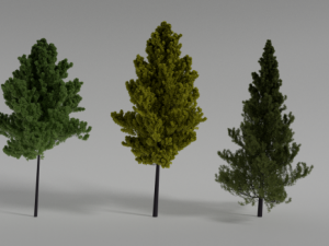 Trees models Modelo 3D