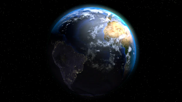 Earth space 3D Model .c4d .max .obj .3ds .fbx .stl .blend 