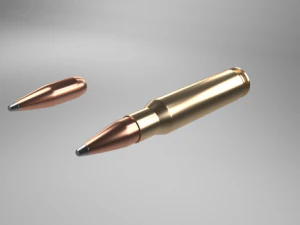 Bullet 3D Model
