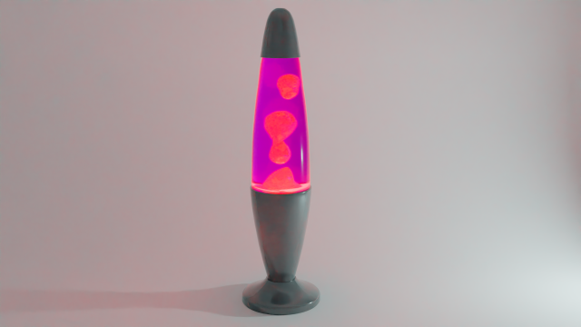 Lava lamp 3D Модель .c4d .max .obj .3ds .fbx .stl .blend 