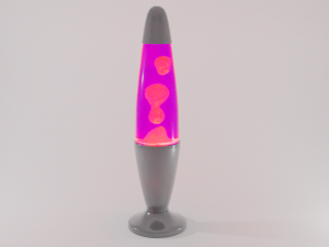 Lava lamp 3D Модель
