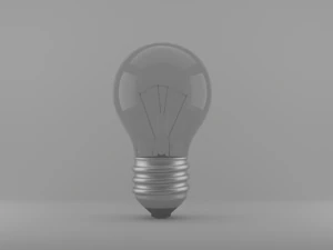 L&acirc;mpada de filamento Modelo 3D