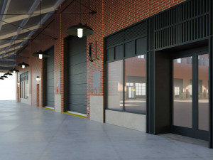 Fulton Market NYC building 3Dモデル