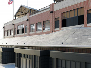 Fulton Market NYC building 3Dモデル