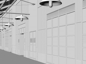 Fulton Market NYC building 3Dモデル