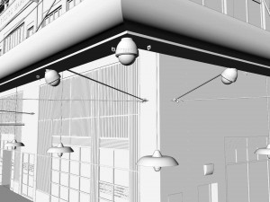 Fulton Market NYC building 3Dモデル