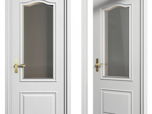 Set Classic Door 01 3D Модель