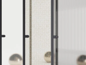 Set Modern Door 01 3D Model