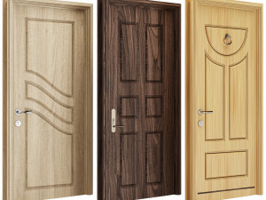 Set Classic Door 09 3D Модель