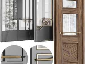 Set Technical Door 02 Modèle 3D