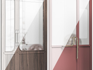 Set Technical Door 02 Modèle 3D