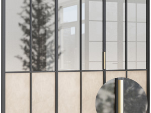 Set Modern Door 11 3D Model