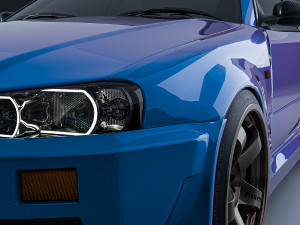 Nissan skyline GTR Modelo 3D