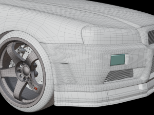 Nissan skyline GTR Modelo 3D
