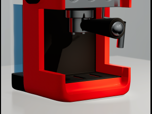 Macchina da Caffe espresso - Espresso coffee machine file stl 3D-printmodel