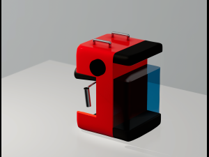 Macchina da Caffe espresso - Espresso coffee machine file stl 3D-printmodel