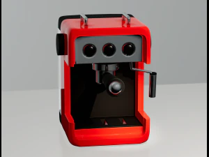 Macchina da Caffe espresso - Espresso coffee machine file stl 3D Print Model