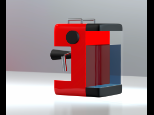 Macchina da Caffe espresso - Espresso coffee machine file stl 3D-printmodel