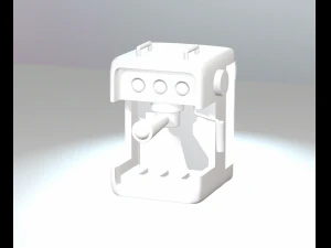 Macchina da Caffe espresso - Espresso coffee machine file stl 3D Print Model